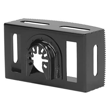 Imagem de QANYEGN Lâmina De Corte De Ranhura De Caixa Elétrica, Lâmina De Serra Oscilante HSS, Lâmina De Ranhura De Caixa Elétrica, Funciona Com A Maioria Das Serras Giratórias