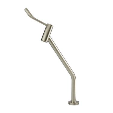 Imagem de Torneira Docol Nova Benefit 90011921044 Com Alavanca De Bancada Níquel Escovado