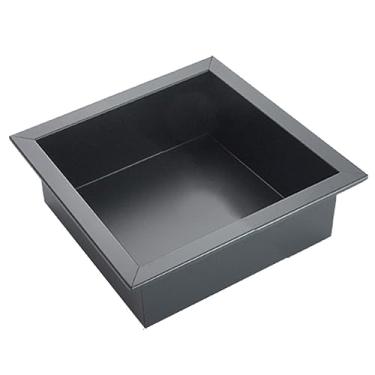 Imagem de Nicho de chuveiro de aço inoxidável – organizador de parede impermeável para prateleiras de banheiro, sala de estar e quarto, ideal para xampu, sabonete e artigos de higiene pessoal - cinza, design