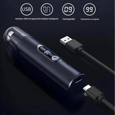 Imagem de Aparador De Pelos Portátil E À Prova d'Água Para Nariz E Orelha, Sem D