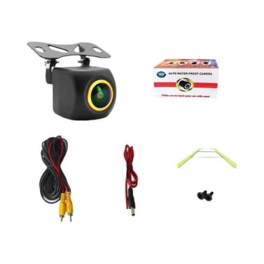 Imagem de Câmera De Ré Automotiva 4K AHD 1080P Com Lente Dourada, Visão Noturna,