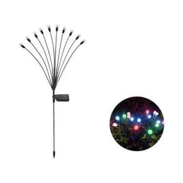 Imagem de Luzes Solares De Jardim LED Para Exterior, Lâmpadas De Gramado Efeito 