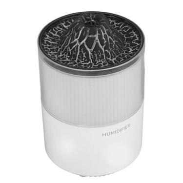Imagem de Umidificador Luminaria Vulcao Climatizador Aromatizador Iluminaçao Sal