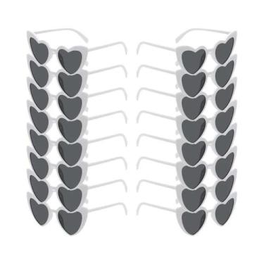 Imagem de Óculos De Sol Femininos Em Formato De Coração, Design Vintage, 12-16 P