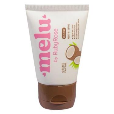 Imagem de Creme Facial Coco Nutritivo 40g Melu By Ruby Rose