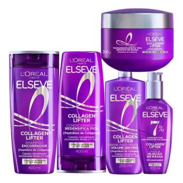 Imagem de Kit Elseve Collagen Lifter Linha Completa - 5 Produtos 400ml - L'Oreal