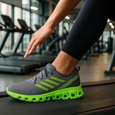 Imagem de Tênis Optimus Lorenzo Amortecimento Confortável Para Academia E Corrid