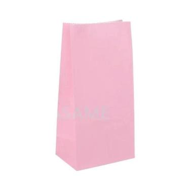 Imagem de Sacos De Papel Coloridos Com Bolinhas, 50 Peças, 18x9x6cm, Sacos Para 