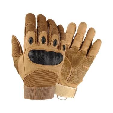 Imagem de Luvas Táticas De Dedo Inteiro Para Escalada Esportiva, Caça, Ciclismo 