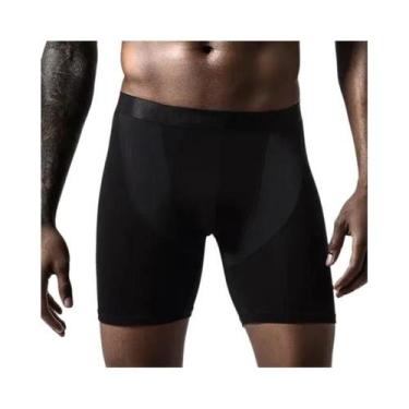 Imagem de Boxers Esportivos Masculinos De Secagem Rápida Em Modal Para Corrida E