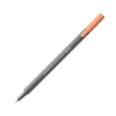 Imagem de STAEDTLER Caneta Ponta Fina Triplus Fineliner 0.3mm 1 Unidade Salmão - 334-222 - Corpo Ergonômico Triangular – Ideal para Escrita e Bullet Journal