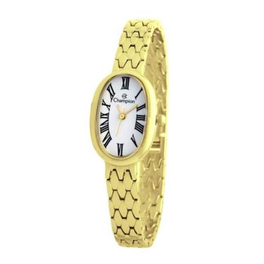 Imagem de Relógio Champion Feminino Ref: Cf25812h Oval Bracelete Dourado