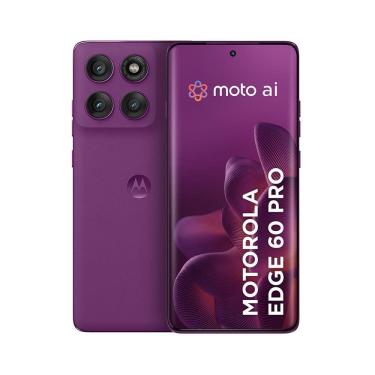 Imagem de Smartphone Motorola Edge 60 Pro 5g Violeta 265GB, 12GB Ram + 12GB Ram Boost, Tela 6.7 Violeta