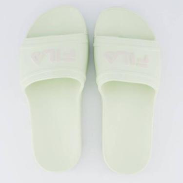 Imagem de Chinelo Fila Sleek Slide Feminino Verde, 37