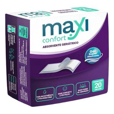 Imagem de Absorvente geriátrico 20 unidades - max confort - Maxi Confort