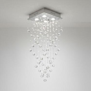 Imagem de Lustre Para Sala, Quarto, Sala De Jantar, Cozinha,cristal K9 - - Lustr