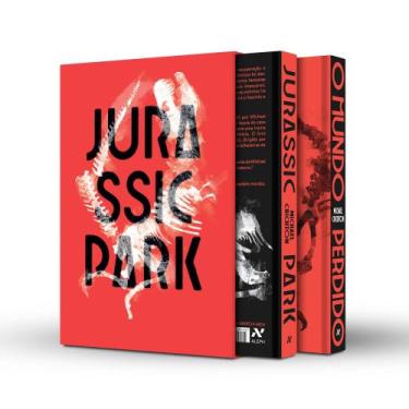 Imagem de Livro - Box Jurassic Park - Edição capa dura - Editora Aleph