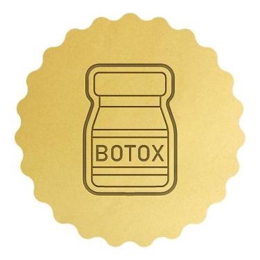 Imagem de Cortador Biscoito Frasco de Botox - DOCE IMPRESSO, 6cm