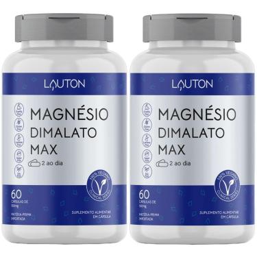 Imagem de Kit 2X Magnésio Dimalato Max - 60 Cápsulas - Lauton Nutrition-Masculino