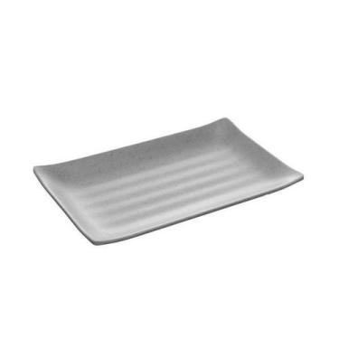 Imagem de Travessa Retangular Melamina Tóquio Granilite 17Cmx11Cmx2Cm - Lyor
