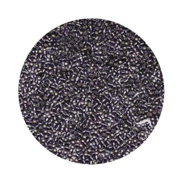 Imagem de Miçangas De Vidro Prateadas Internas 2mm 1500pçs 18g Para Artesanato D