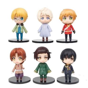 Imagem de Figura de brinquedo colecionável, modelo Star, 10 cm, 6 unidades/lote,