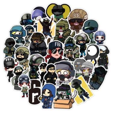 Imagem de Adesivo Rainbow Seven Anime Vinyl PVC 50 unidades para impermeabilizaç