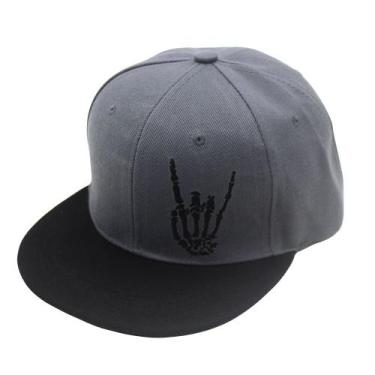 Imagem de Boné de beisebol Skeleton Hands Anime Summer Trucker para homens - Yiw