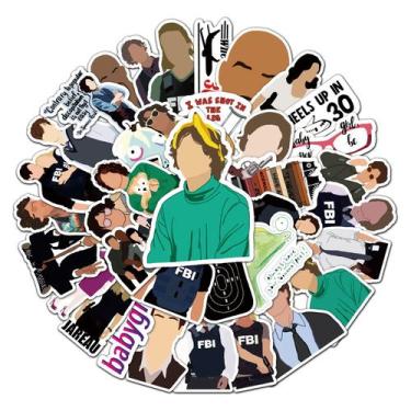 Imagem de Adesivos Criminals Minds Anime em vinil impermeável S 50 unidades - Yi