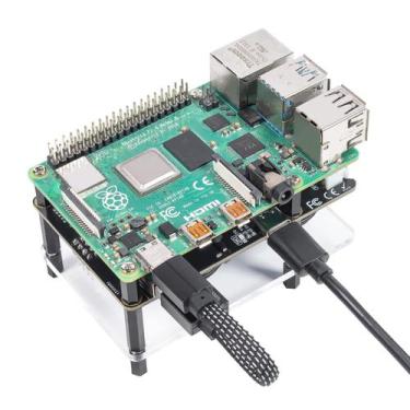 Imagem de Fonte de alimentação UPS SunFounder PiPower para Raspberry Pi 4B/3B+/ 