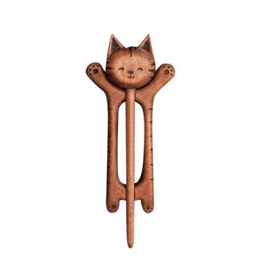 Imagem de Broche de Madera para Chal o Bufanda, Adorno Vintage - Marca Própria