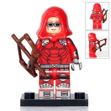 Imagem de Boneco Super Herois Vilões Quadrinhos Hq Bloco De Montar