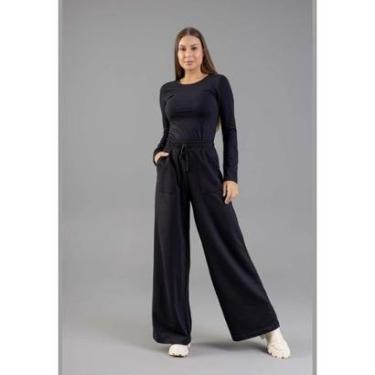 Imagem de Blusa Básica Manga Longa Feminina em Cotton Just Basic-Feminino