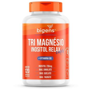Imagem de Tri Magnésio Inositol + Vitamina B6 120 Caps - Bigens-Unissex