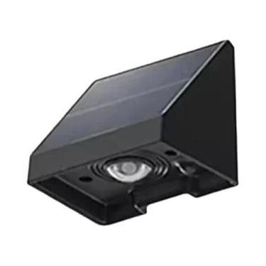 Imagem de Luminária Solar De Parede Branca Quente, À Prova d'Água, Para Jardim, 