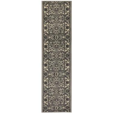 Imagem de Passadeira Trilho 2,40M Oriental Ziegler Cinza 66X240Cm