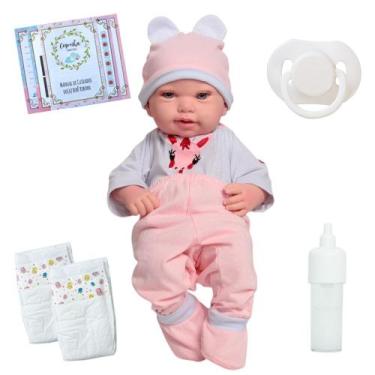 Imagem de Bebê Reborn Boneca Girafinha Linda Com Kit Acessórios - Cegonha Reborn