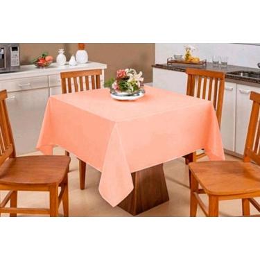 Imagem de 15 Toalha De Mesa 1,50 x 1,00 Tecido Oxford - Poli, salmão