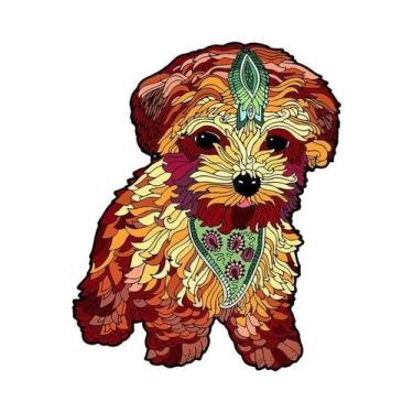 Imagem de Quebra-Cabeça De Madeira De Animais Para Adultos E Crianças, Quebra-Ca