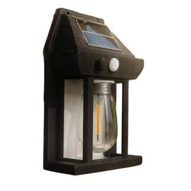Imagem de Luminária Solar de Parede com Sensor de Movimento - Dantas