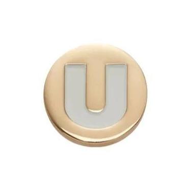 Imagem de Pingente De Letra Dourada Para Sandálias Clog Unissex, Decoração De Al