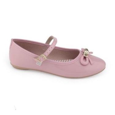 Imagem de Sapatilha Molekinha Meninas Casual 2502.394 verniz laço fest-Feminino