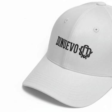 Imagem de Boné DiNuevo Branco Com Logo Bordado Aba Curva-Unissex