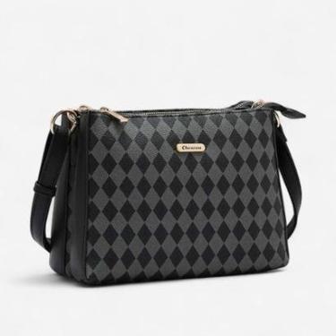 Imagem de Bolsa Feminina Transversal de Lado Quadrada Chenson Original-Feminino