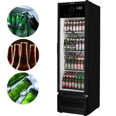 Imagem de Cervejeira Vertical Frost Free 284 Litros Porta de Vidro Adesivada VCFC284V Fricon