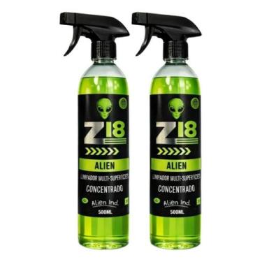 Imagem de Kit 2 Limpeza Pesada Estofado E Teto Automotivo 500ml Alien - Alien In