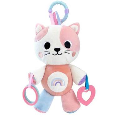 Imagem de Pelúcia De Atividades Gatinho Treme Treme Buba Zoo - Buba