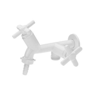 Imagem de Torneira Tanque C/ Derivação P/ Máquina Lavar Crada - HERC