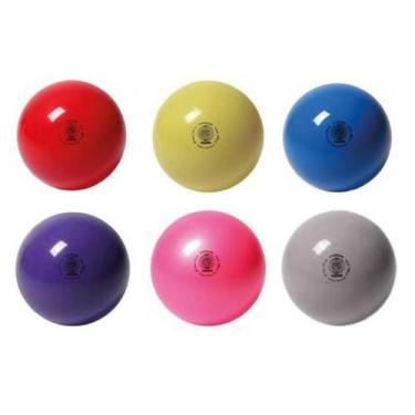 Imagem de Bola de Ginástica Rítmica Pista e Campo Oficial Juvenil e Adulto Lisa 