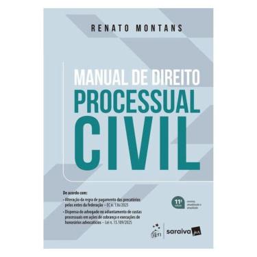 Imagem de Manual De Direito Processual Civil - 11ª Edição 2026